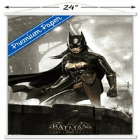 Video igra temeljena na stripovima - Arkham Knight-Batgirl zidni plakat s drvenim magnetskim okvirom, 22.375 34