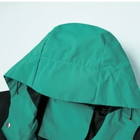 Tawop jakne za žene na otvorenom za žene s jednoslojnim kaputom i sportskim planinarskim odijelom kaput zeleni