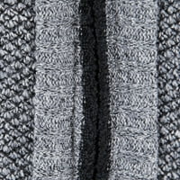 Muški kaput zimski džemper jakna dugi rukavi plus baršunasti visoki vrat debeli džemper od čvrstih boja modni