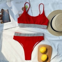 Ženski kupaći kostimi-kupaći kostimi u kupaćem kostimu u dvodijelnom kupaćem kostimu za kupanje