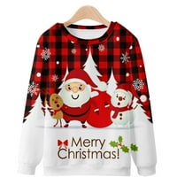 Muški odmor Smiješna dukserica pulover Crewneck odmor odjeća grafičke majice ružni džemperi vrhovi dugih rukava