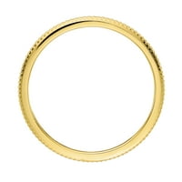Karatni prsten od žutog zlata koji se može graditi