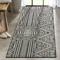 Dobro tkani tepih u tamnoplavoj boji 7'10 9'10 prostirka za unutarnju i vanjsku upotrebu