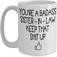 Vi ste loša sestra sestra kava poklon za sestru iz šalice brata čaja