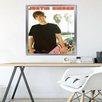 Justin Bieber - plakat na zidu sa skateboardom, 22.375 34