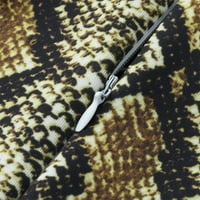 Sarafan za žene sa zmijskim uzorkom, Mini haljina s naramenicama s dubokim izrezom u obliku slova u, haljina za