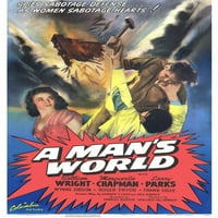 William Wright i Marguerite Chapman i Larry Parks na muškom svjetskom plakatu