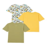 Majice s uzorkom za dječake, 3 pakiranja, veličine 4-10