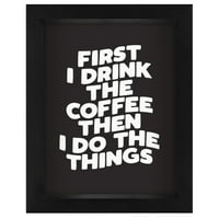 Prvo pijem kavu, a zatim radim ono što je potrebno na motiviranom MP - u