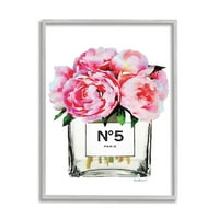 Glamurozna pariška uokvirena vaza od ružičastog božura Amande Greenvood