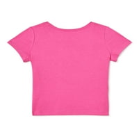 Jesenska Majica kratkih rukava s kratkim rukavima Za Djevojčice, veličine 4-10