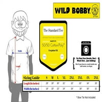 Wild Bobby, službeni tim za pretragu Bigfoota Smiješna sasquatch pop kultura muške grafičke majice, Forest Green,