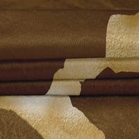 Baršunasta smeđa Tkanina, tkanina od životinjske kože za šivanje, zanatska tkanina s printom od MBP-a