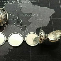 Baocc privjesak privjesak srebrni ormarić fotografija anđeo darovi Memorijalno krilo širenje ogrlice ogrlice za