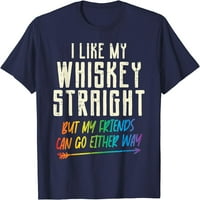 Drvo voli moju majicu s prijateljima iz viskija, LGBTK, homoseksualni ponos, ponosni saveznik