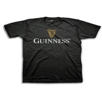 Muška Guinness Beer Classic Logo Grafička majica