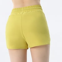 Ženske sportske kratke hlače Plus veličine, Ležerne hlače za fitness i trčanje, široke prozračne joga kratke hlače
