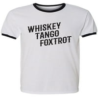 Majica Ringera s kratkim rukavima viski Tango Foxtrot