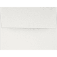 Luksuz Pozivnice s oguljenim i tiskom, 3 4, prirodno bijelo pakiranje