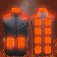 Grijane jakne s patentnim zatvaračem toplotne zone toplotni prsluk s grijanim prslukom za jahanje, skijanje, ribolov,