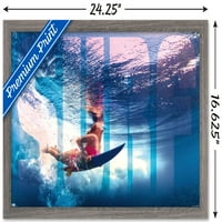 Zidni poster surfanje-podvodni svijet, 14.725 22.375
