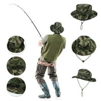 Sunčev šešir šešir kapica muški lov na ribar podesiva kapica vanjska kamuflaža boonie šešir šešir za bejzbol kape