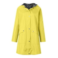 Dugi zimski kaputi za žene, ženski kaput srednje duljine, obična ležerna labava jakna bez pojasa s džepom, kaput
