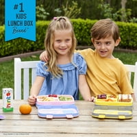 Ispisuje 5-dijelni dječji ručak u stilu Bento bez BPA, siguran u perilici posuđa, izrađen od materijala sigurnih