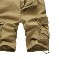 muške teretne kratke hlače, velike i visoke kratke hlače s više džepova, vanjske vojne kratke hlače, ljetna radna