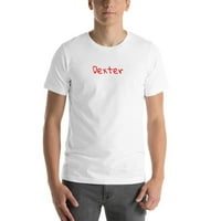 Rukom napisana pamučna majica s kratkim rukavima Dexter po nedefiniranim darovima