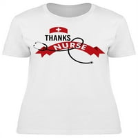 Ženska majica s printom zahvalnosti medicinske sestre-slika iz mumbo, Ženska mumbo-Plus Size