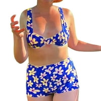 Akiihool kupaći kostim ženama plus size tankini kupaći kostimi za žene plus veličina dva kupaća kostim za kontrolu
