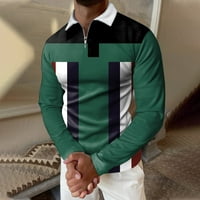 Golf polo majice za muškarce Plus size muška košulja bluza Top Zelena, Zelena