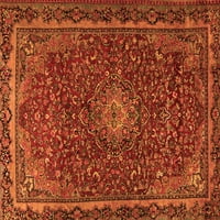 Tradicionalne pravokutne perzijske prostirke u narančastoj boji tvrtke, 2' 4'