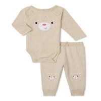 Ganimals Baby Girls Odmor Mi & Match Outfits Kid poklon kutija, 14 komada, veličina 0 3M-24