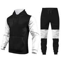 Muška Odijela za muškarce, Muška jesen / zima modna odjeća za slobodno vrijeme i sport, prošivena u kontrastnoj