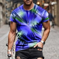 Košulja za muškarce Vertigo Sažetak grafički print Fitness Dizajn lošeg dizajna kratki rukavi okrugli vrat majica