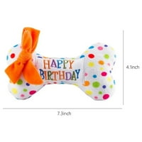 Giligiliso Dog Cat Birthday Torta Bites igračka novi kućni ljubimci Plush iznenađenje poklon zabava