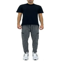 Burnside muški teretni džepni ručak jogger trenirke, veličine S-XL