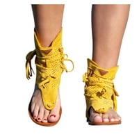 Rasprodaja u A-listi / ženske boemske sandale s resicama u retro stilu, Rimske cipele za plažu, čizme
