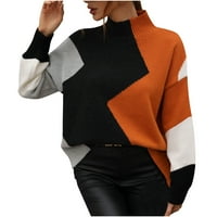 Džemperi za žene, džemper modernog kroja, pulover, džemperi s okruglim vratom za slobodno vrijeme, ženski džemperi