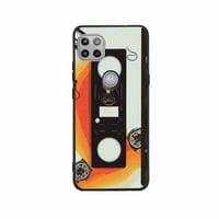 Audio-kaseta-karata-Telefon za Motorola G 5G za žene darovi muškaraca, mekani silikonski stil šok-audio-kasseta-karata