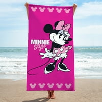 Ručnik za plažu u stilu Minnie Mouse