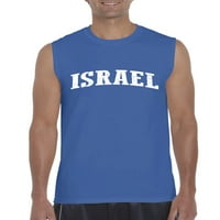 Arti - Muška grafička majica bez rukava - Izrael