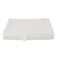Reverzibilni pokrivač-list od 2 u 1, bijela u punoj veličini