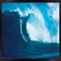 Zidni plakat surfera velikog vala, 14.725 22.375