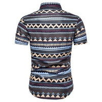 Muška ljetna modna havajska majica s kratkim rukavima kratke rukave Set Napomena Kupite jednu ili dvije veličine