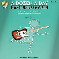 Desetak dnevno za sviranje gitare-zapišite tehničke vježbe za sviranje gitare koje ćete raditi svaki dan prije