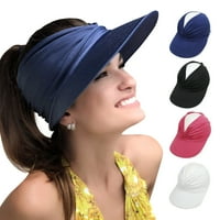 Plaža sunčana šešir žensko prekogranično proljeće i ljeto novog šešira za sunčanje dame vanjski sport prazan šešir