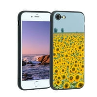 Kompatibilno s futrolom za iPhone telefon, Ukrajin-Sunflower-Field-9- CASE Muškarci, Fleksibilni slučaj otporan